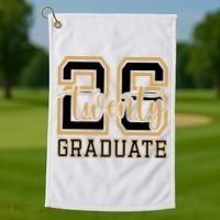 2026 Graduation Graduation Golf Towel thumb 1