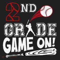 2nd Grade Game On First Day Of School Baseball Second Grade Gift Women's Sweatshirt thumb 2