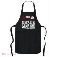 2nd Grade Game On First Day Of School Baseball Second Grade Gift Apron thumb 0