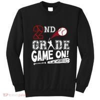 2nd Grade Game On First Day Of School Baseball Second Grade Gift Sweatshirt thumb 0
