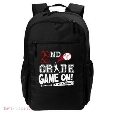 2nd Grade Game On First Day Of School Baseball Second Grade Gift Backpack