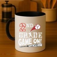 2nd Grade Game On First Day Of School Baseball Second Grade Gift Coffee Mug thumb 4