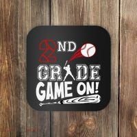 2nd Grade Game On First Day Of School Baseball Second Grade Gift Coaster thumb 0
