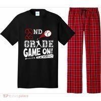 2nd Grade Game On First Day Of School Baseball Second Grade Gift Pajama Set thumb 0