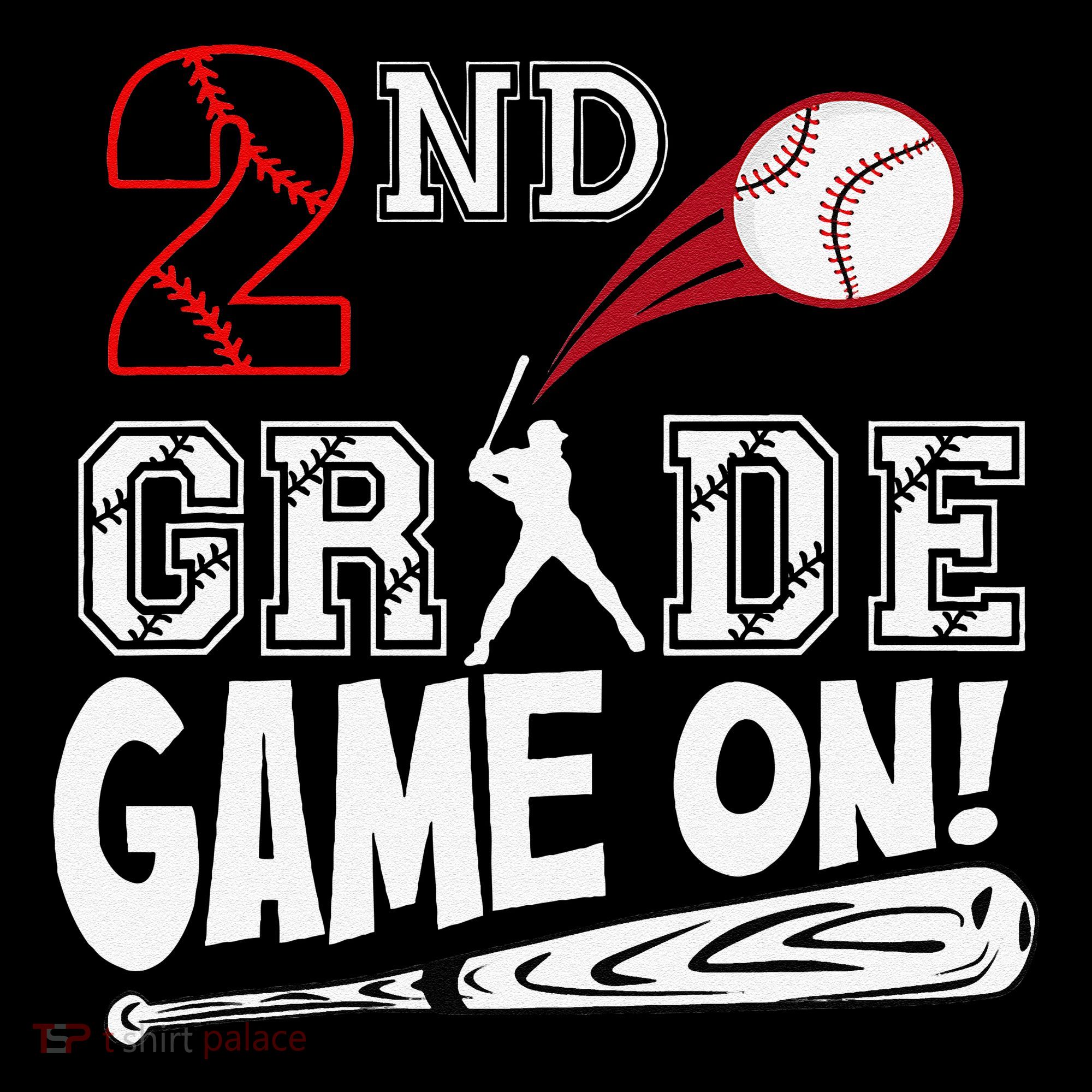 2nd Grade Game On First Day Of School Baseball Second Grade Gift Women's Hoodie