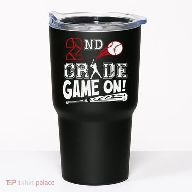 2nd Grade Game On First Day Of School Baseball Second Grade Gift Tumbler