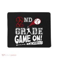 2nd Grade Game On First Day Of School Baseball Second Grade Gift Mousepad thumb 0