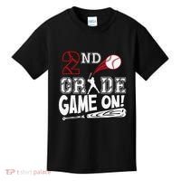 2nd Grade Game On First Day Of School Baseball Second Grade Gift Kids T-Shirt thumb 0
