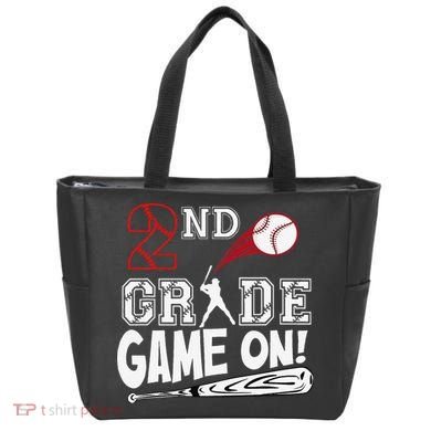 2nd Grade Game On First Day Of School Baseball Second Grade Gift Tote Bag