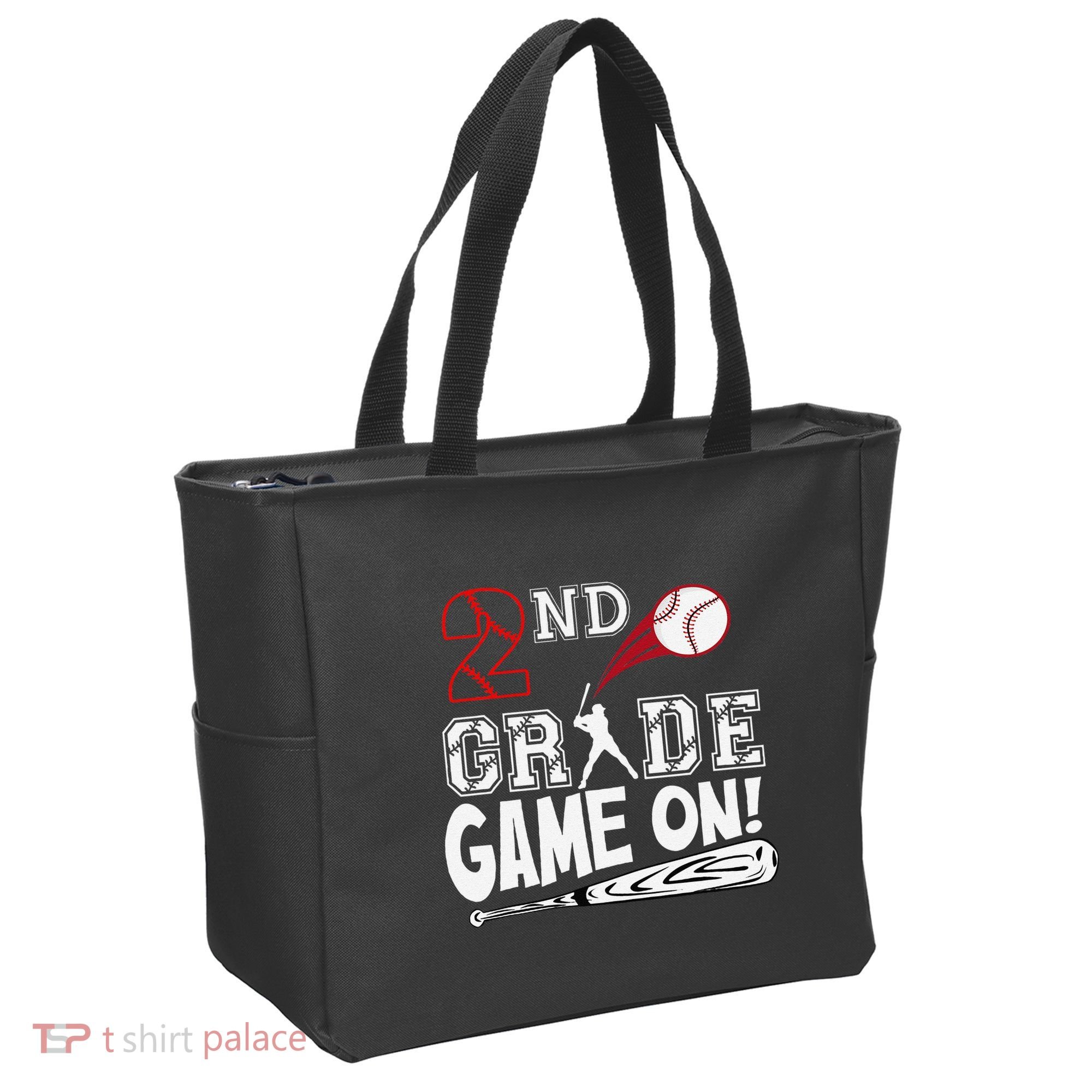 2nd Grade Game On First Day Of School Baseball Second Grade Gift Tote Bag