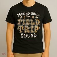 2nd Grade History Museum Field Trip Squad Teacher Student T-Shirt thumb 3