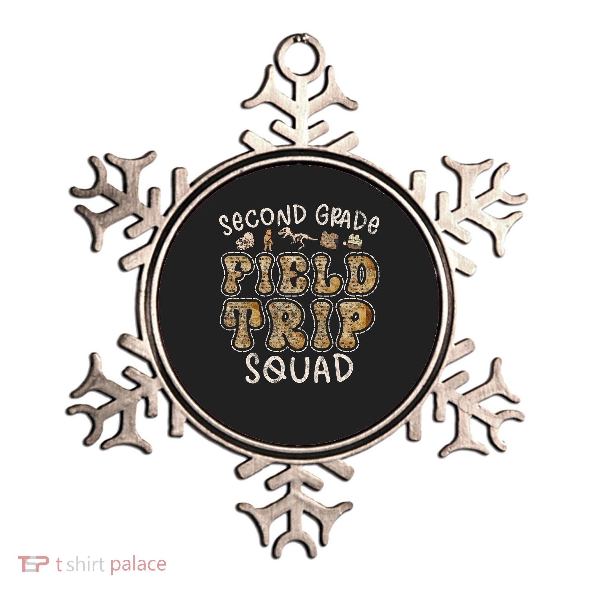 2nd Grade History Museum Field Trip Squad Teacher Student Ornament