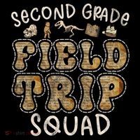 2nd Grade History Museum Field Trip Squad Teacher Student Ornament thumb 1