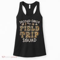 2nd Grade History Museum Field Trip Squad Teacher Student Women's Tank Top thumb 0