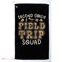 2nd Grade History Museum Field Trip Squad Teacher Student Golf Towel thumb 0