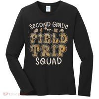 2nd Grade History Museum Field Trip Squad Teacher Student Women's Long Sleeve Shirt thumb 0