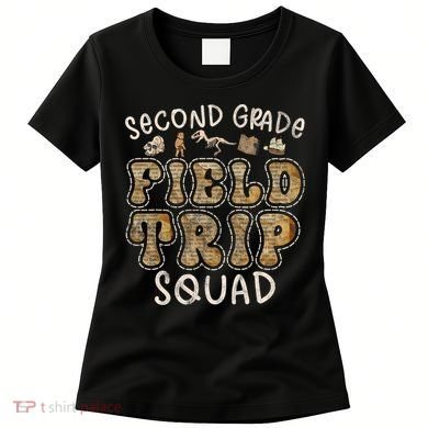 2nd Grade History Museum Field Trip Squad Teacher Student Women's T-Shirt