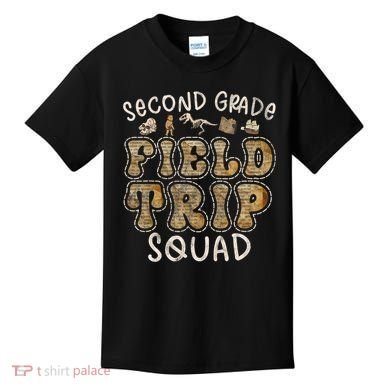 2nd Grade History Museum Field Trip Squad Teacher Student Kids T-Shirt