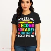 2nd Grade I'm Ready For Second Grade Back To School Women's T-Shirt thumb 4