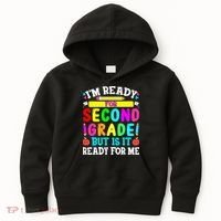 2nd Grade I'm Ready For Second Grade Back To School Kids Hoodie thumb 0