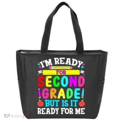 2nd Grade I'm Ready For Second Grade Back To School Tote Bag