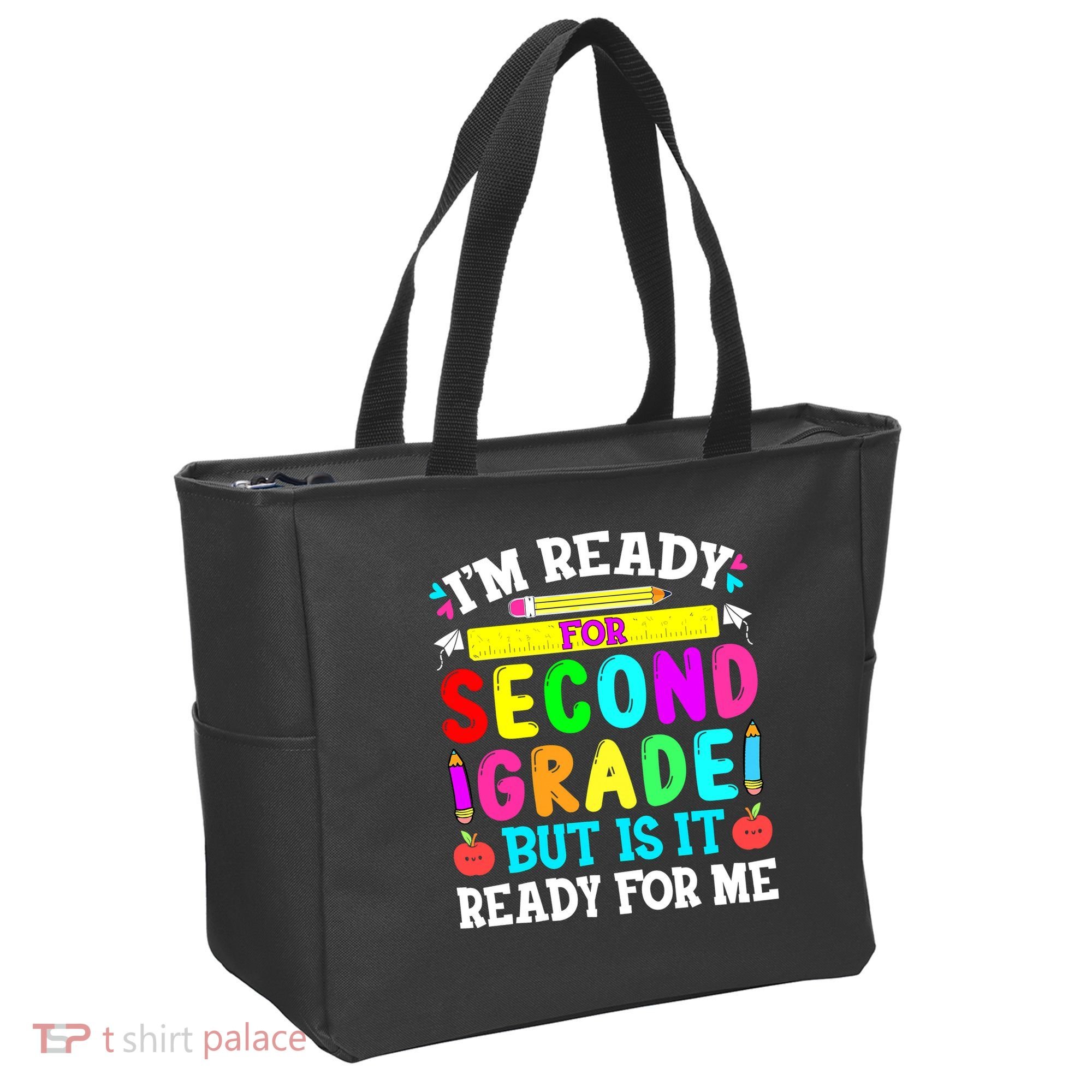 2nd Grade I'm Ready For Second Grade Back To School Tote Bag
