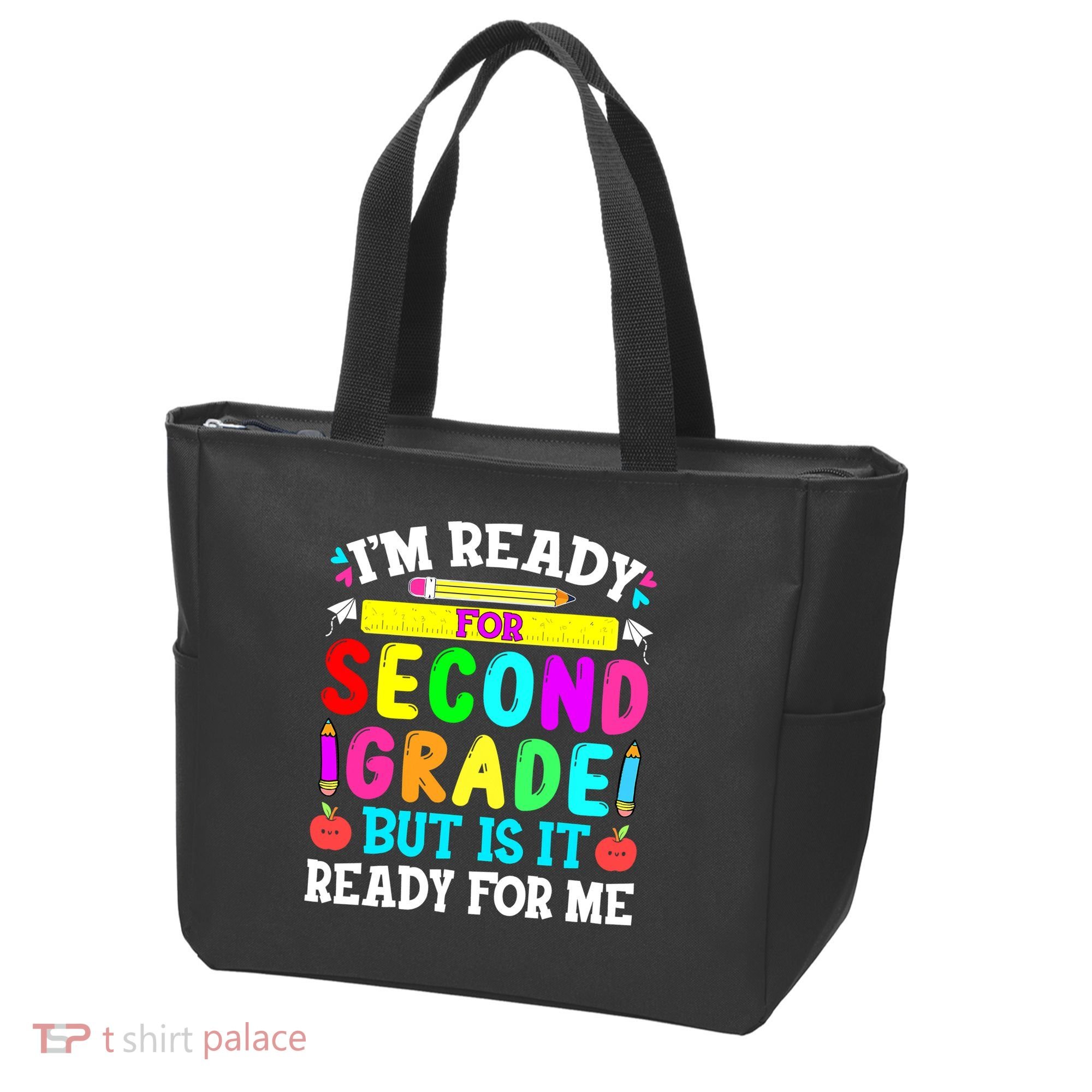 2nd Grade I'm Ready For Second Grade Back To School Tote Bag