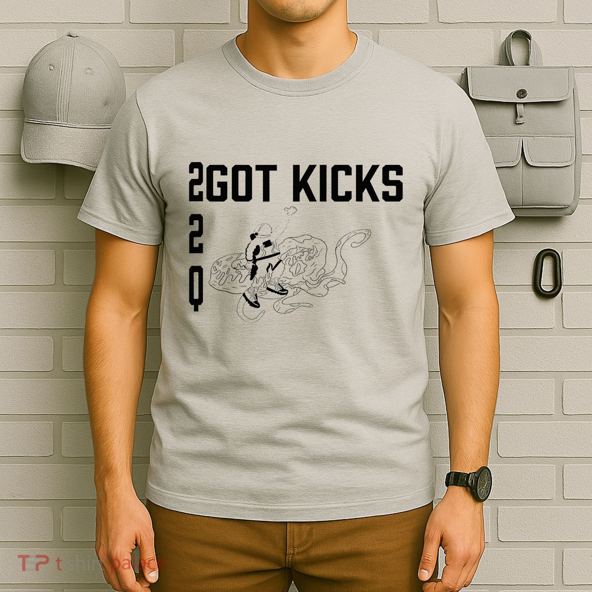 22q Got Kicks Spaceman T-Shirt