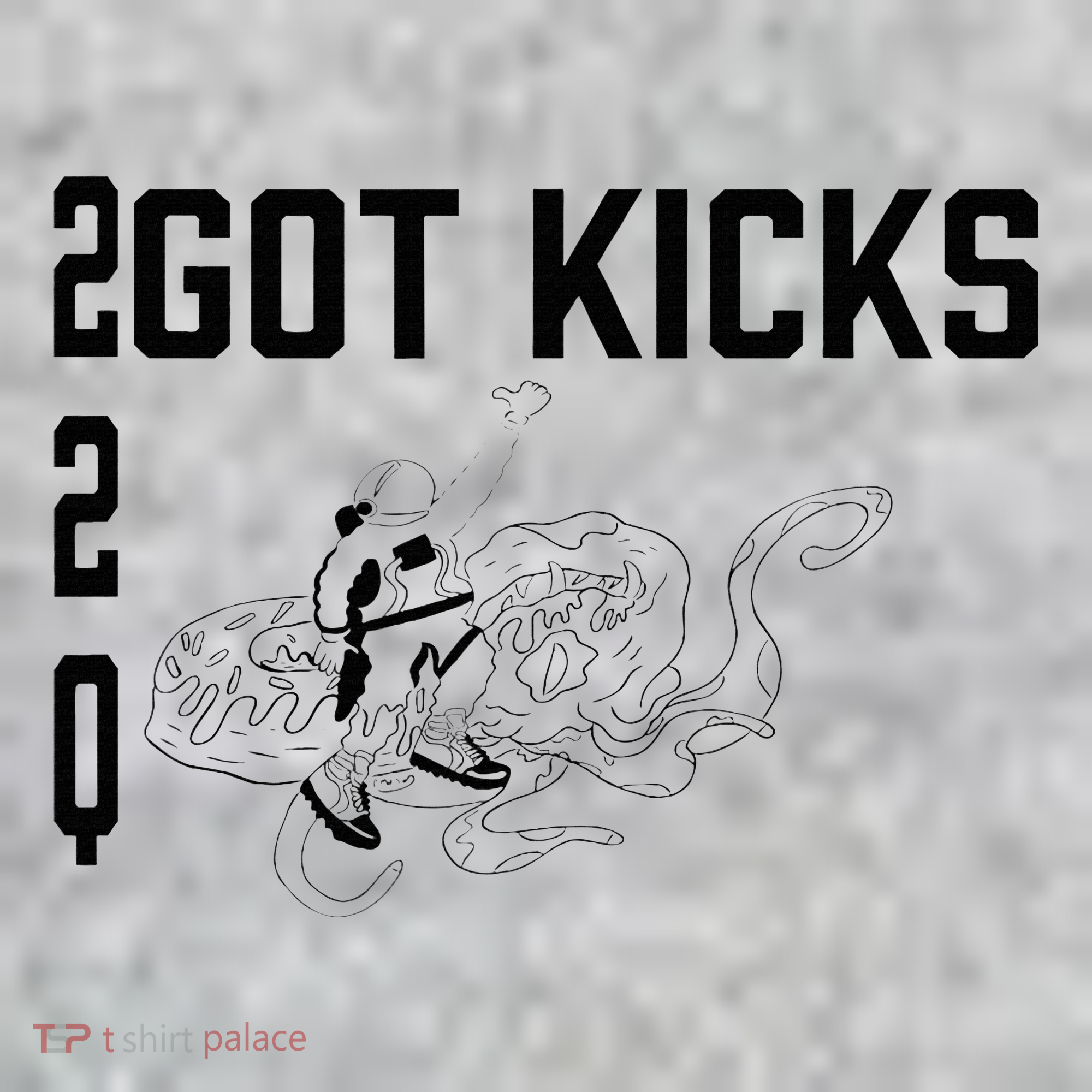 22q Got Kicks Spaceman Kids Sweatshirt