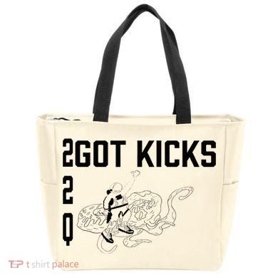 22q Got Kicks Spaceman Tote Bag