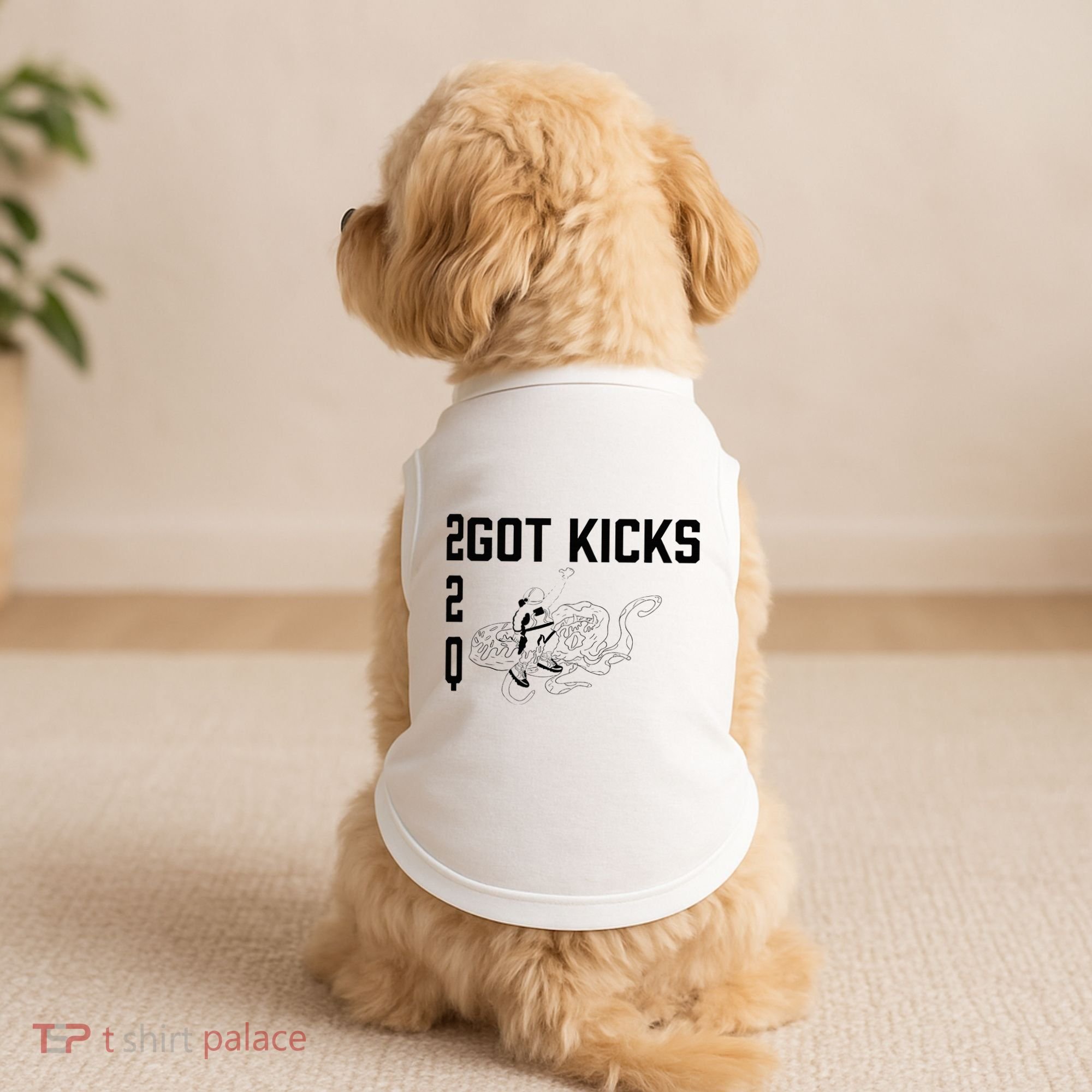 22q Got Kicks Spaceman Doggie Tank