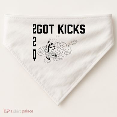 22q Got Kicks Spaceman USA-Made Doggie Bandana
