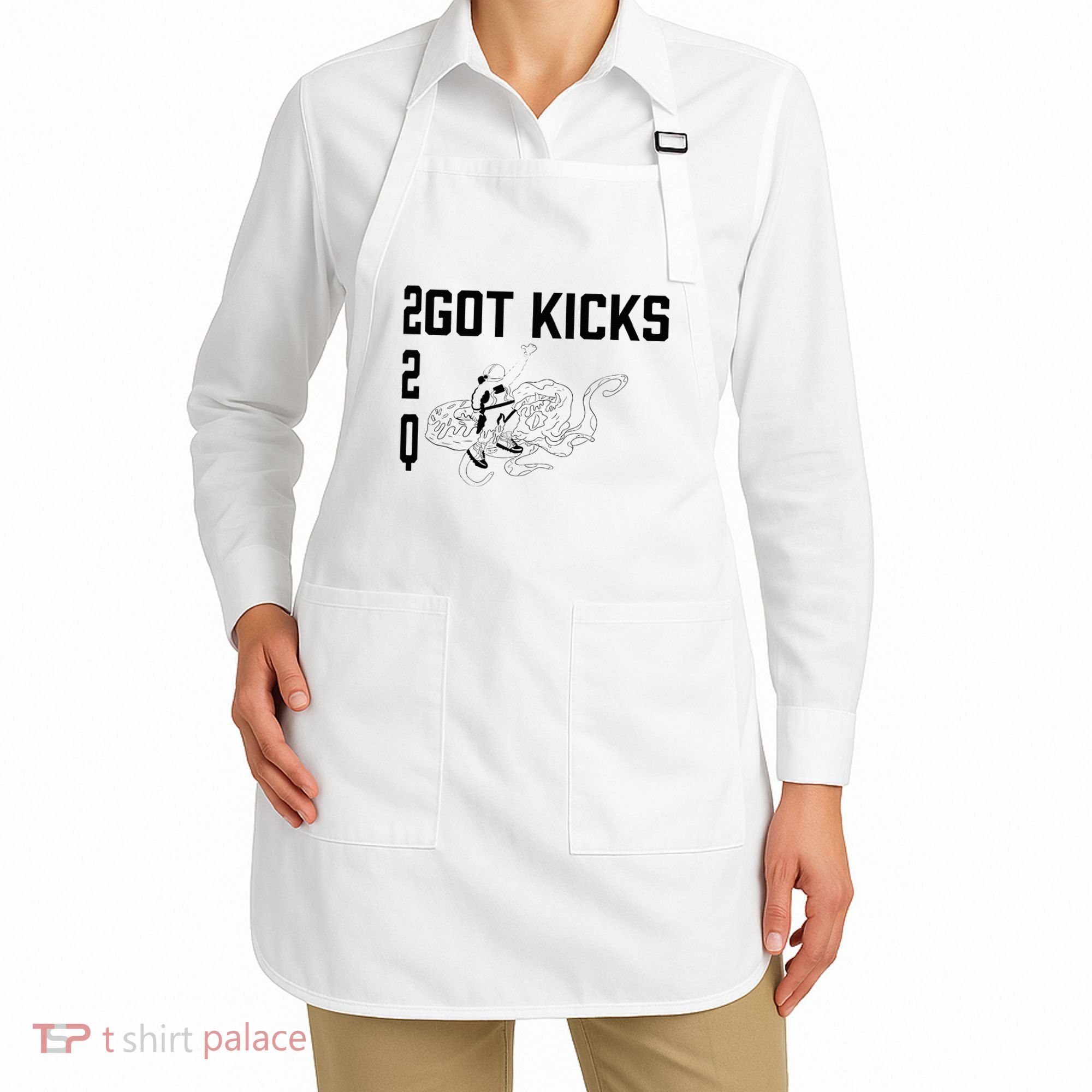 22q Got Kicks Spaceman Apron