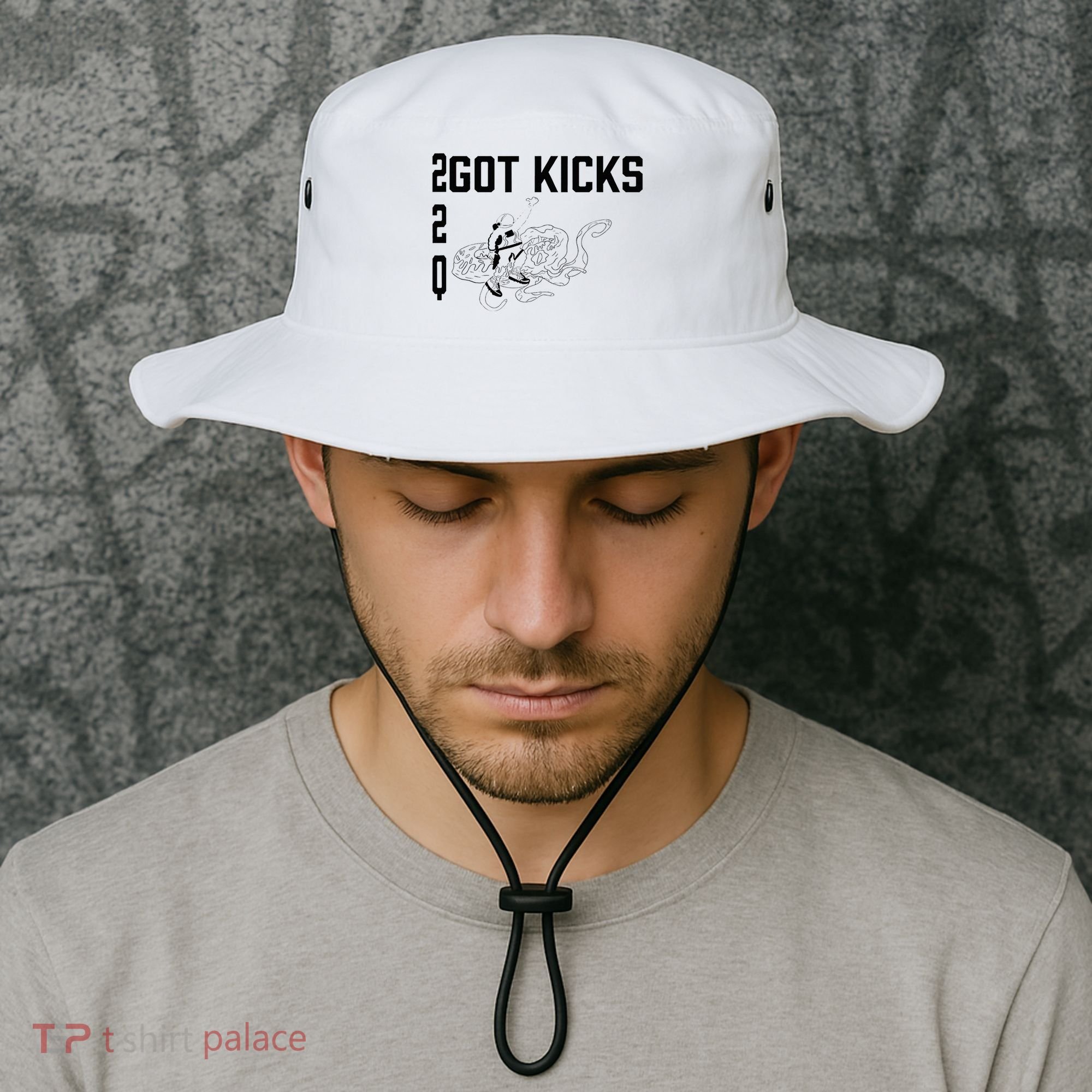 22q Got Kicks Spaceman Bucket Hat