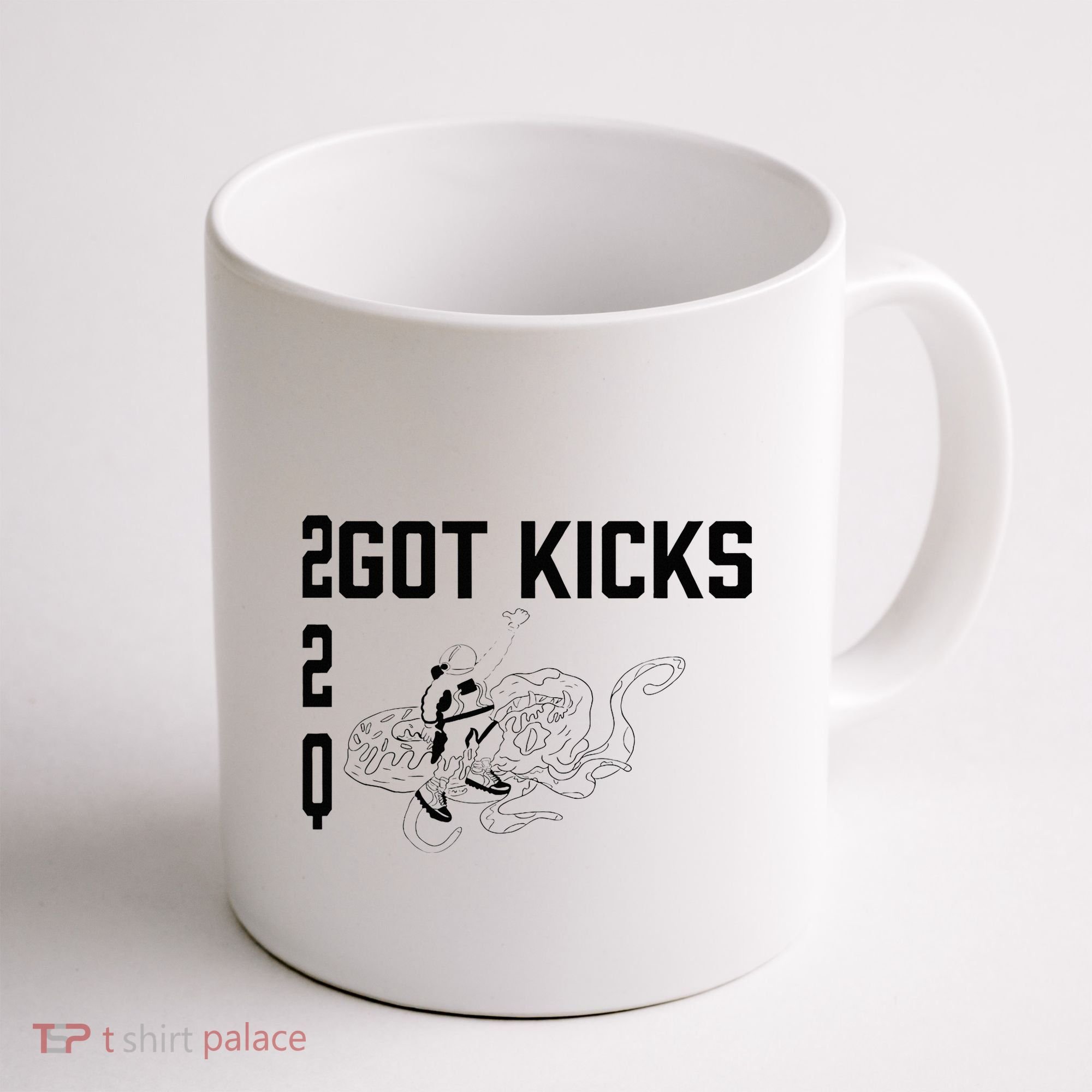 22q Got Kicks Spaceman Coffee Mug