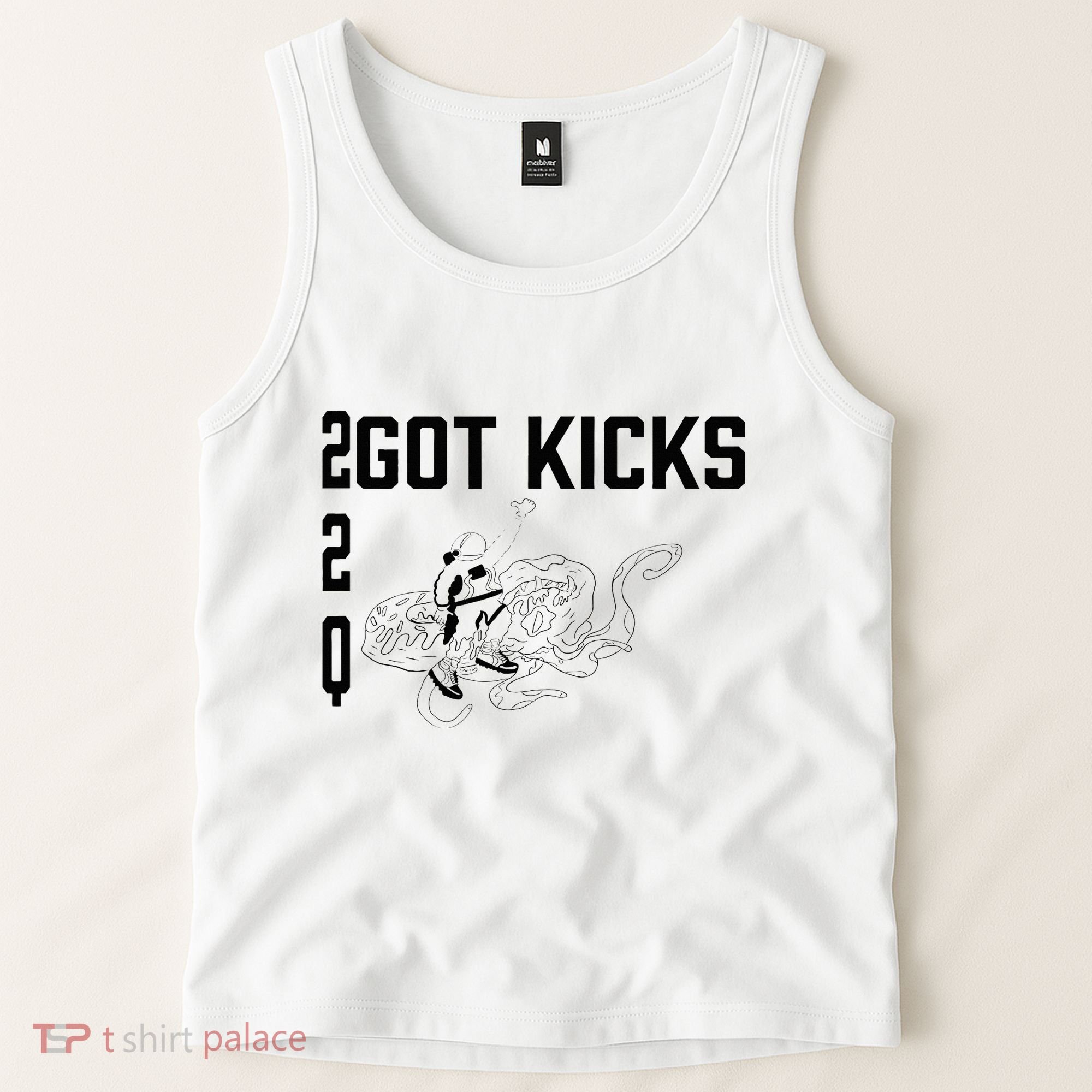 22q Got Kicks Spaceman Tank Top