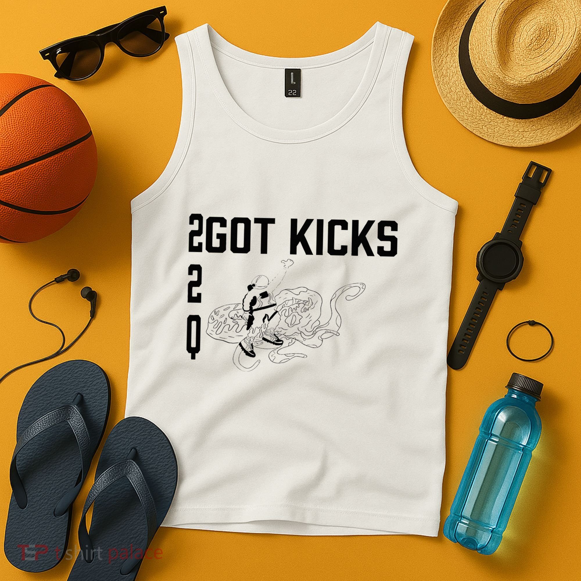 22q Got Kicks Spaceman Tank Top