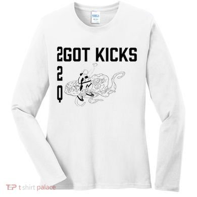 22q Got Kicks Spaceman Women's Long Sleeve Shirt