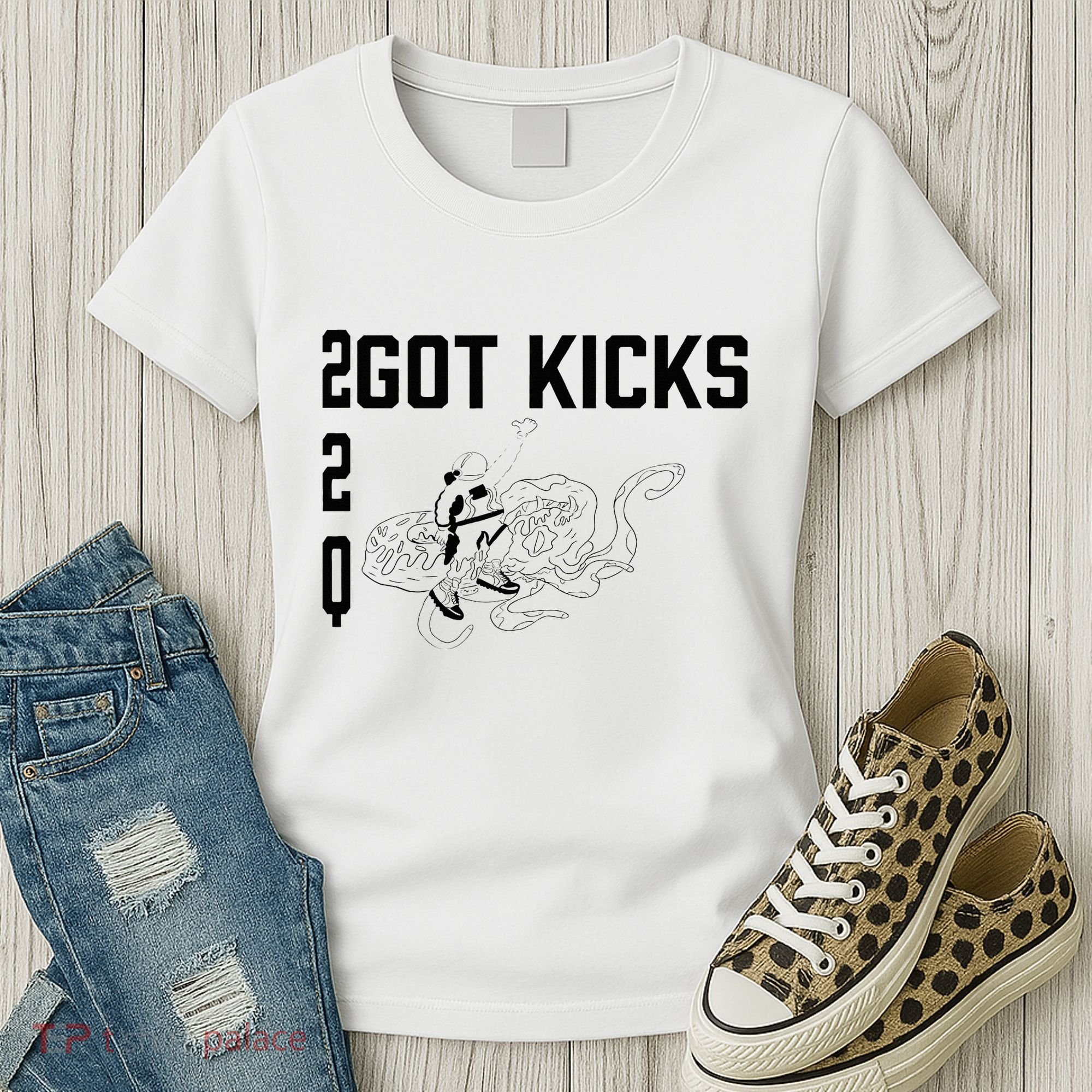 22q Got Kicks Spaceman Women's T-Shirt