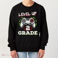 2nd Grade Level Up Back To School Unlocked Second Grade Women's Sweatshirt thumb 0