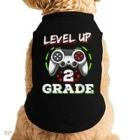 2nd Grade Level Up Back To School Unlocked Second Grade Doggie Tank thumb 0