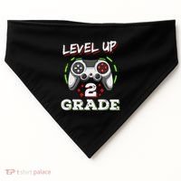 2nd Grade Level Up Back To School Unlocked Second Grade USA-Made Doggie Bandana thumb 0