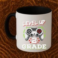 2nd Grade Level Up Back To School Unlocked Second Grade Coffee Mug thumb 2