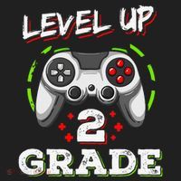 2nd Grade Level Up Back To School Unlocked Second Grade Beanie thumb 2