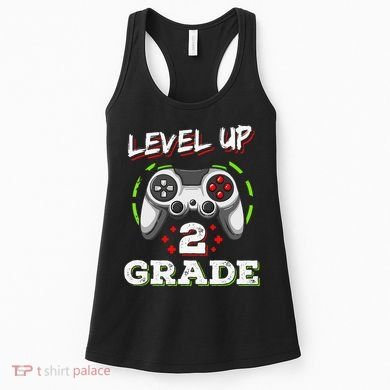 2nd Grade Level Up Back To School Unlocked Second Grade Women's Tank Top