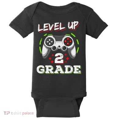 2nd Grade Level Up Back To School Unlocked Second Grade Baby Bodysuit