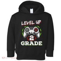 2nd Grade Level Up Back To School Unlocked Second Grade Toddler Hoodie thumb 0