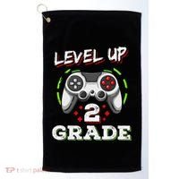 2nd Grade Level Up Back To School Unlocked Second Grade Golf Towel thumb 0