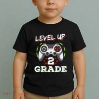 2nd Grade Level Up Back To School Unlocked Second Grade Toddler T-Shirt thumb 2