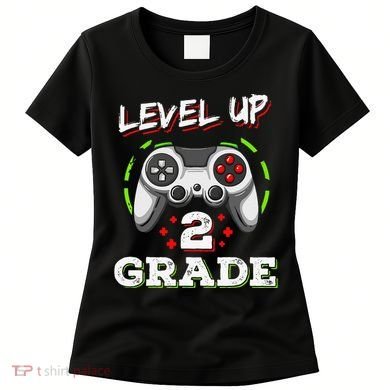 2nd Grade Level Up Back To School Unlocked Second Grade Women's T-Shirt